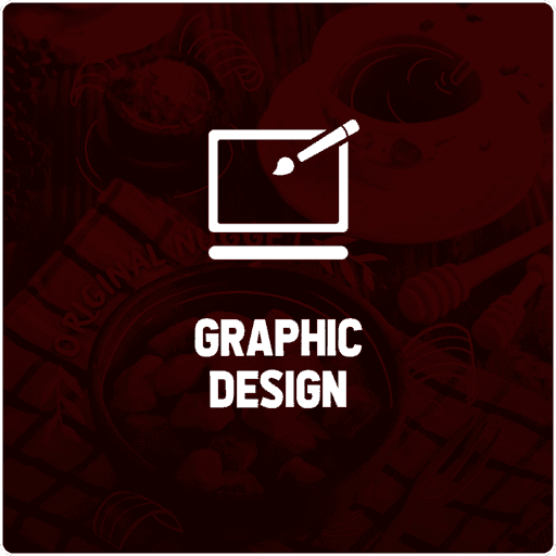 RedRain graphic design service card